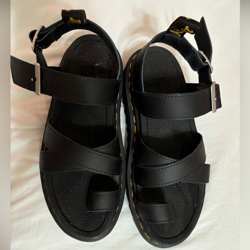 Dr Martens Hydro Toe Loop Platform Sandal